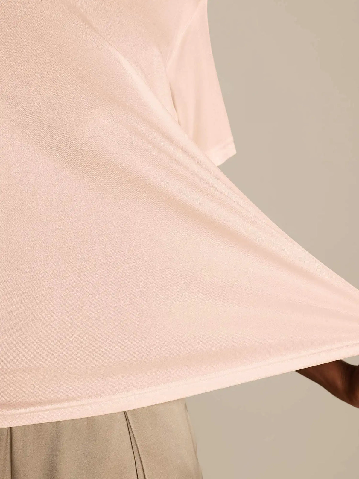 Clearance - Silk Jersey Short Sleeve Round Neck Women's T-Shirt