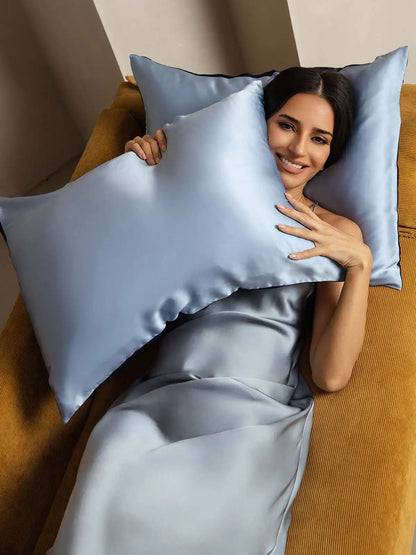 19Momme 100% Mulberry Silk Pillowcase - Envelope Closure