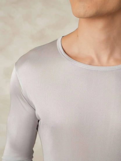 Men's Silk Jersey Long Sleeve Long Johns