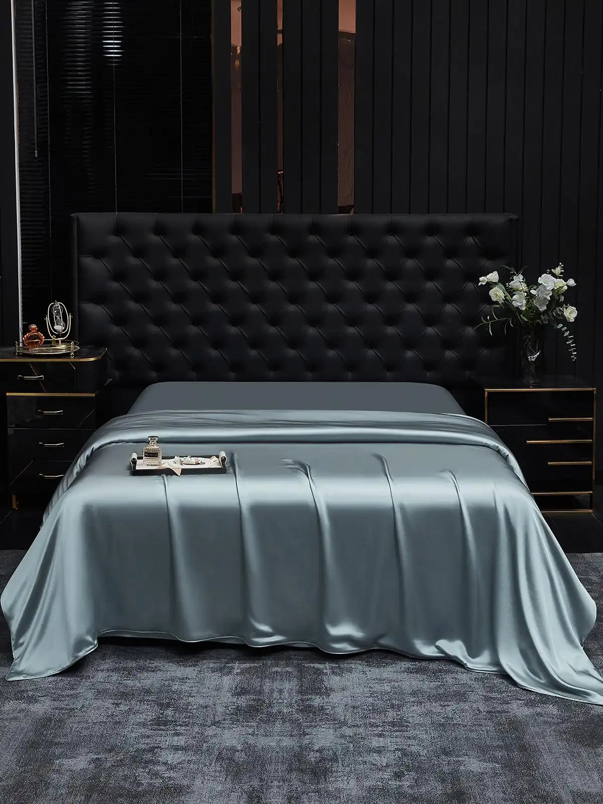 19Momme Mulberry Silk Seamless Duvet Cover