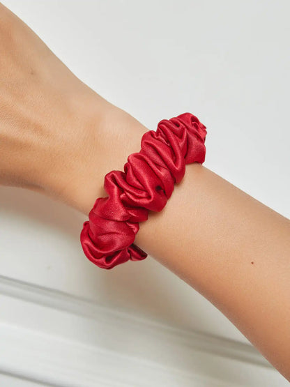 100% Mulberry Silk Soft Classic Hair Scrunchie - 2cm