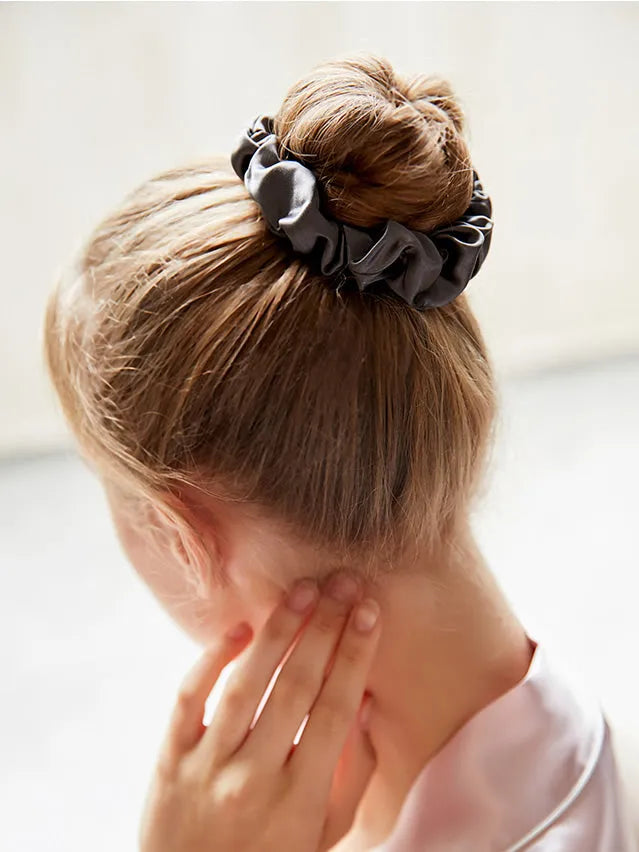 100% Mulberry Silk Soft Classic Hair Scrunchie - 2cm