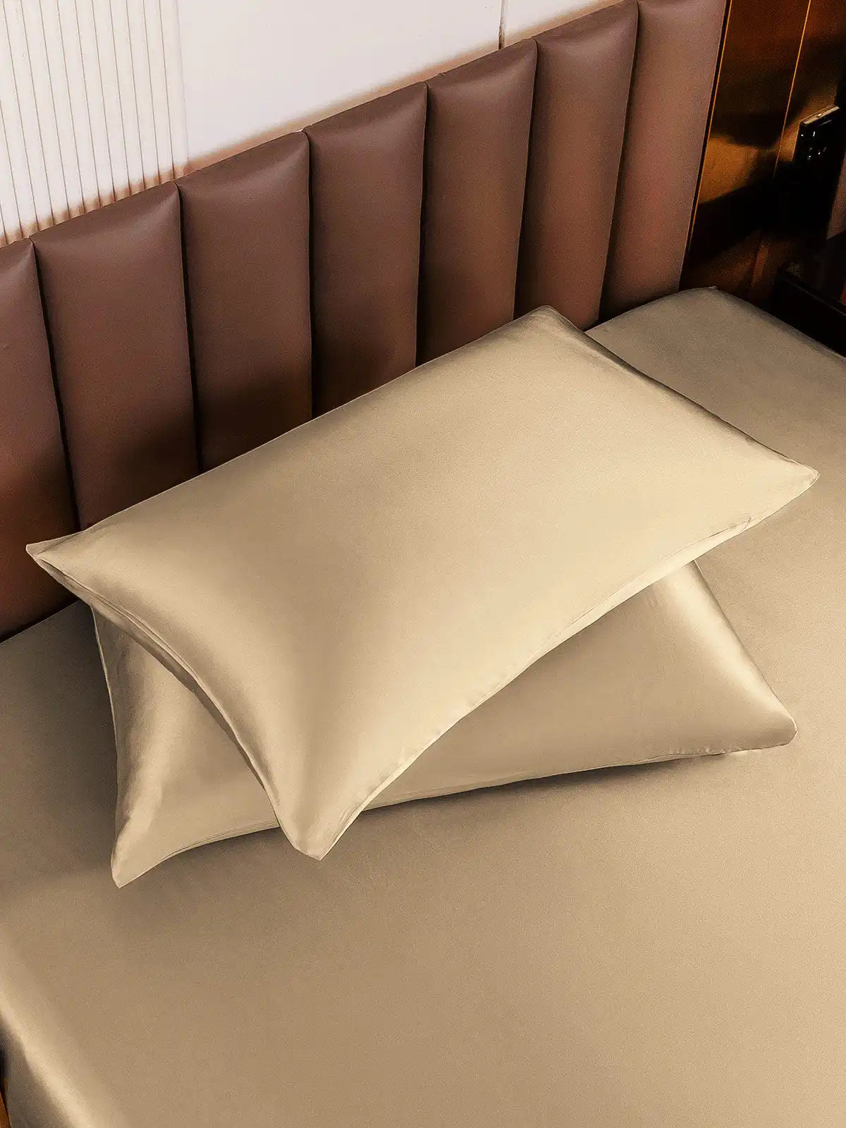 2Pcs 22Momme 100% Mulberry Silk Pillowcases Bundle - Envelope Closure