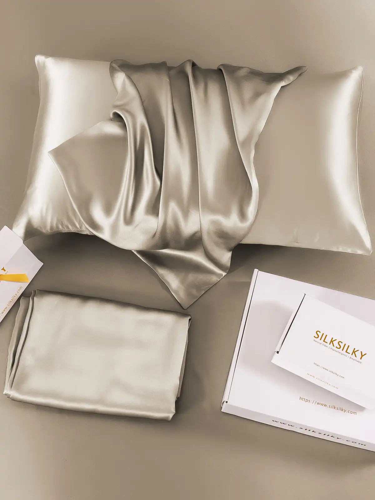22Momme 100% Mulberry Silk Pillowcase - Envelope Closure