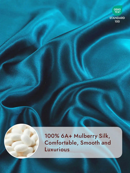 25Momme Mulberry Silk Seamless Duvet Cover (WITHOUT PILLOWCASES)
