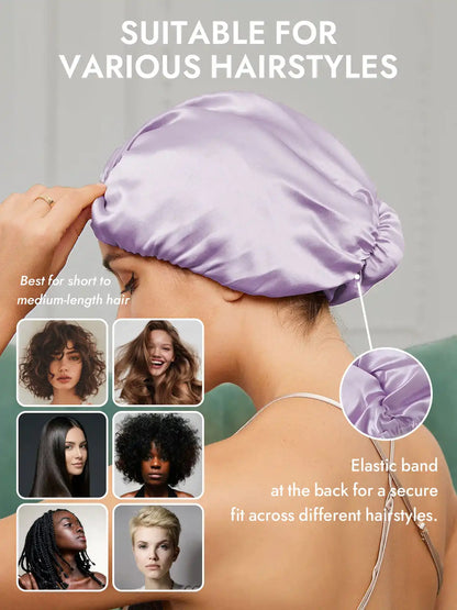 100% Mulberry Silk Night Turban Bonnet