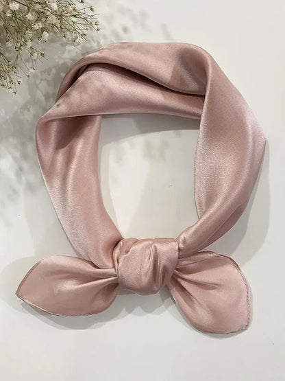 100% Mulberry Silk Square Scarf size-53x53cm