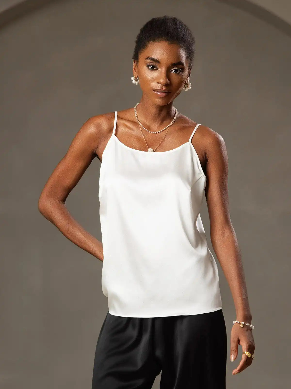 19Momme Silk Spaghetti Strap Camisoles