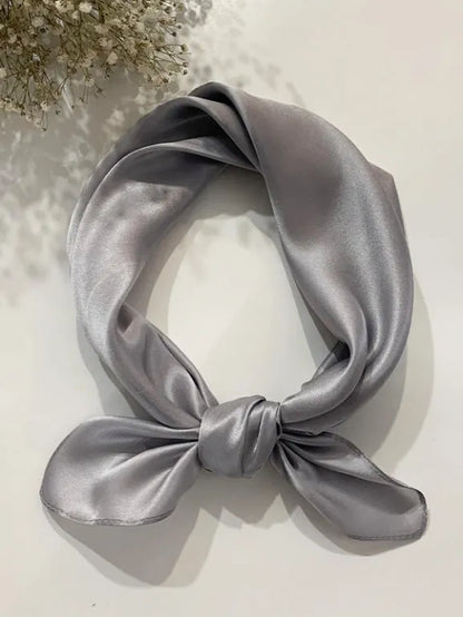 100% Mulberry Silk Square Scarf size-53x53cm