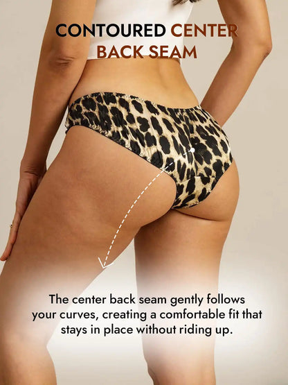 100% Mulberry Silk Briefs Comfy Breathable Panty