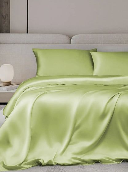 19Momme 3Pcs Silk Set Duvet Cover+2x Pillowcases