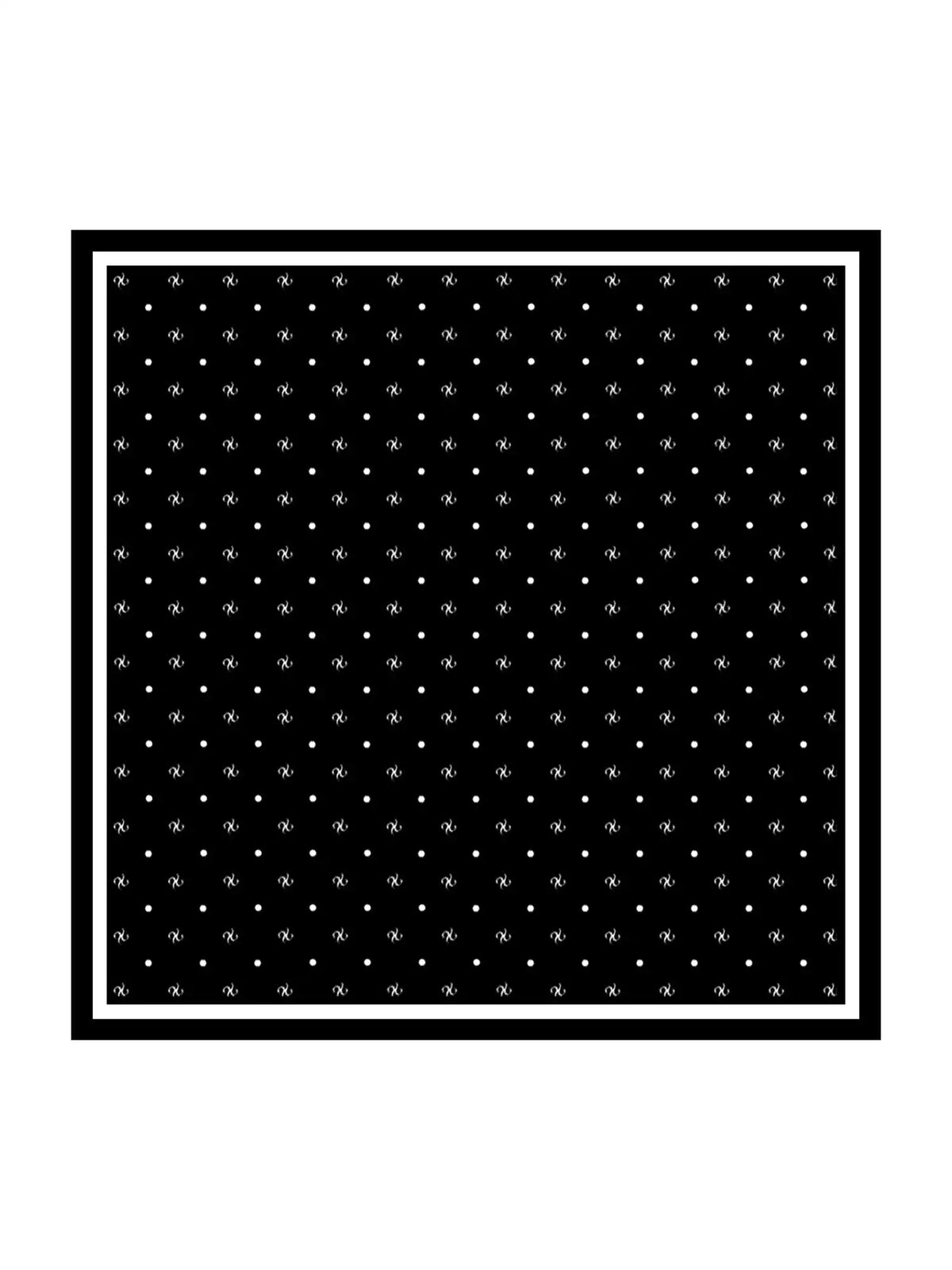 100% Mulberry Silk SilkSilky Brand Impression Square Scarf - Size 90x90cm