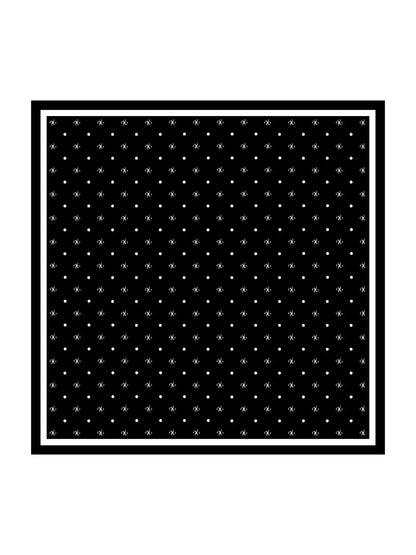100% Mulberry Silk SilkSilky Brand Impression Square Scarf - Size 90x90cm