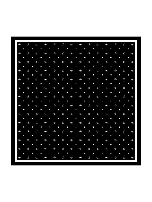100% Mulberry Silk SilkSilky Brand Impression Square Scarf - Size 90x90cm
