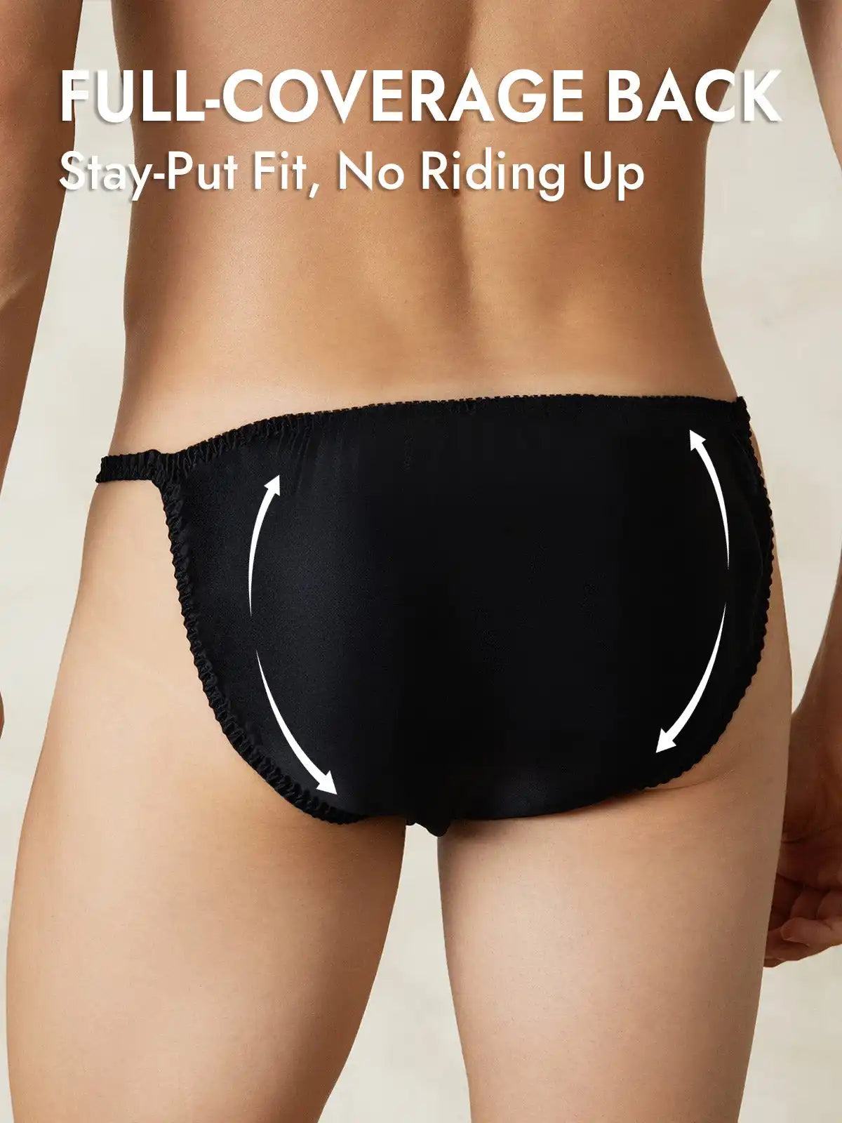100% Mulberry Silk String Men's Underwear