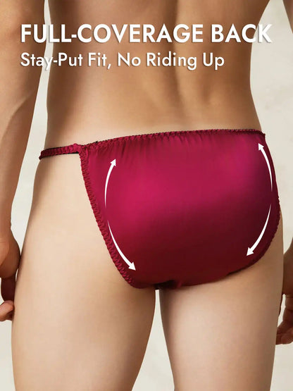 100% Mulberry Silk String Men's Underwear