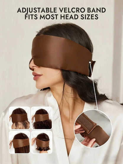 Elegant One Piece 100% Mulberry Silk Sleep Eye Mask
