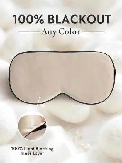 100% Mulberry Silk Elastic Band Sleep Eye Mask