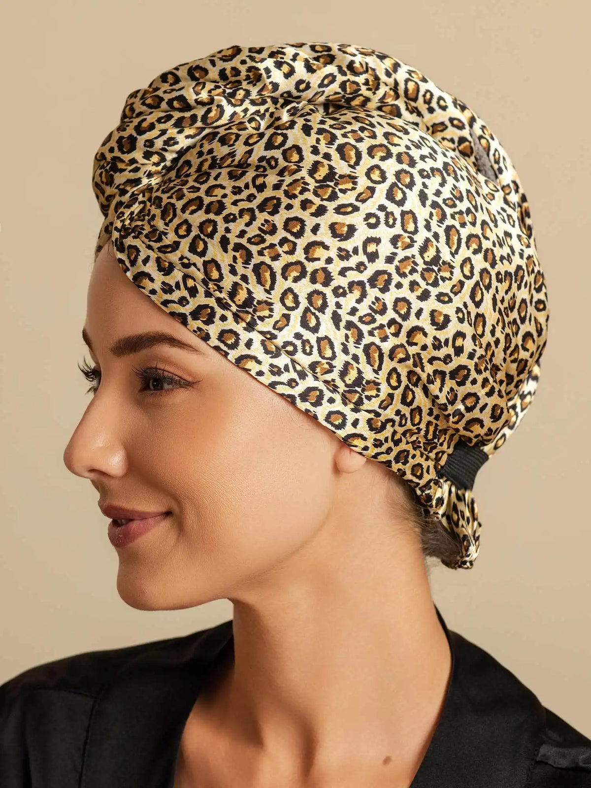 100% Mulberry Silk Double-Sided Hair Towel Wrap – Quick Dry, Frizz Free & Gentle on Hair
