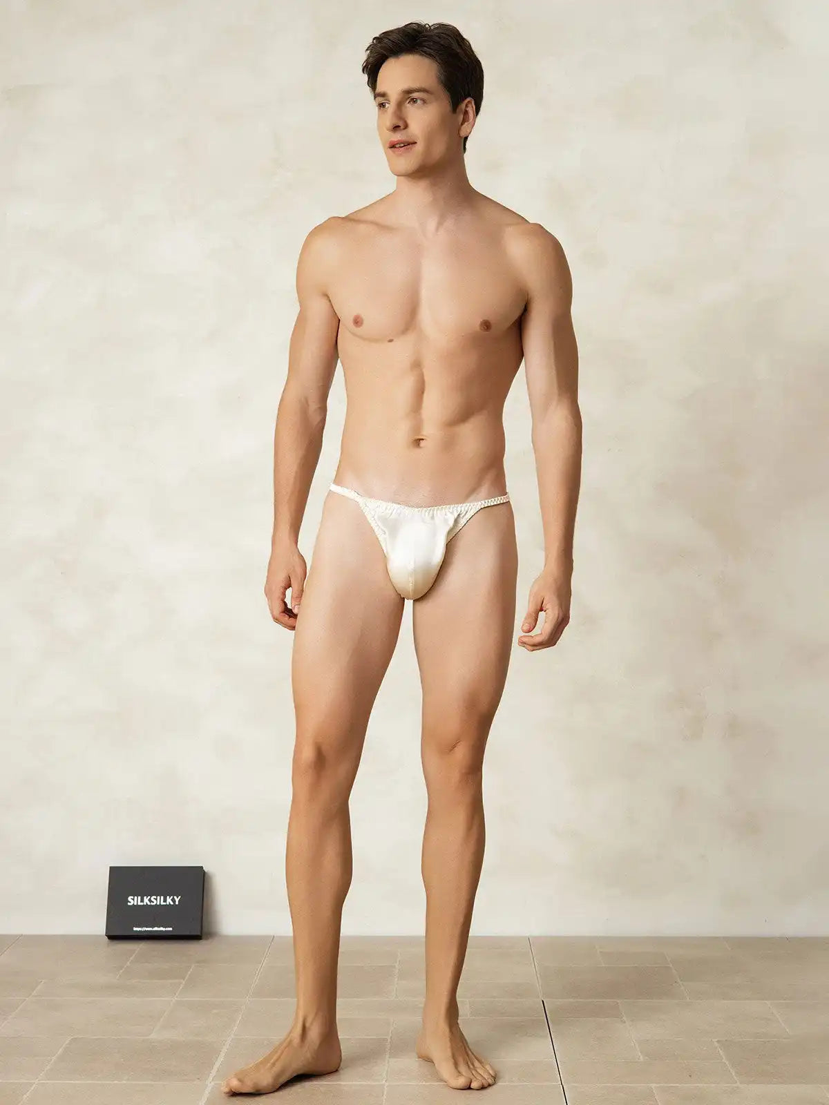 100% Mulberry Silk String Men's Underwear