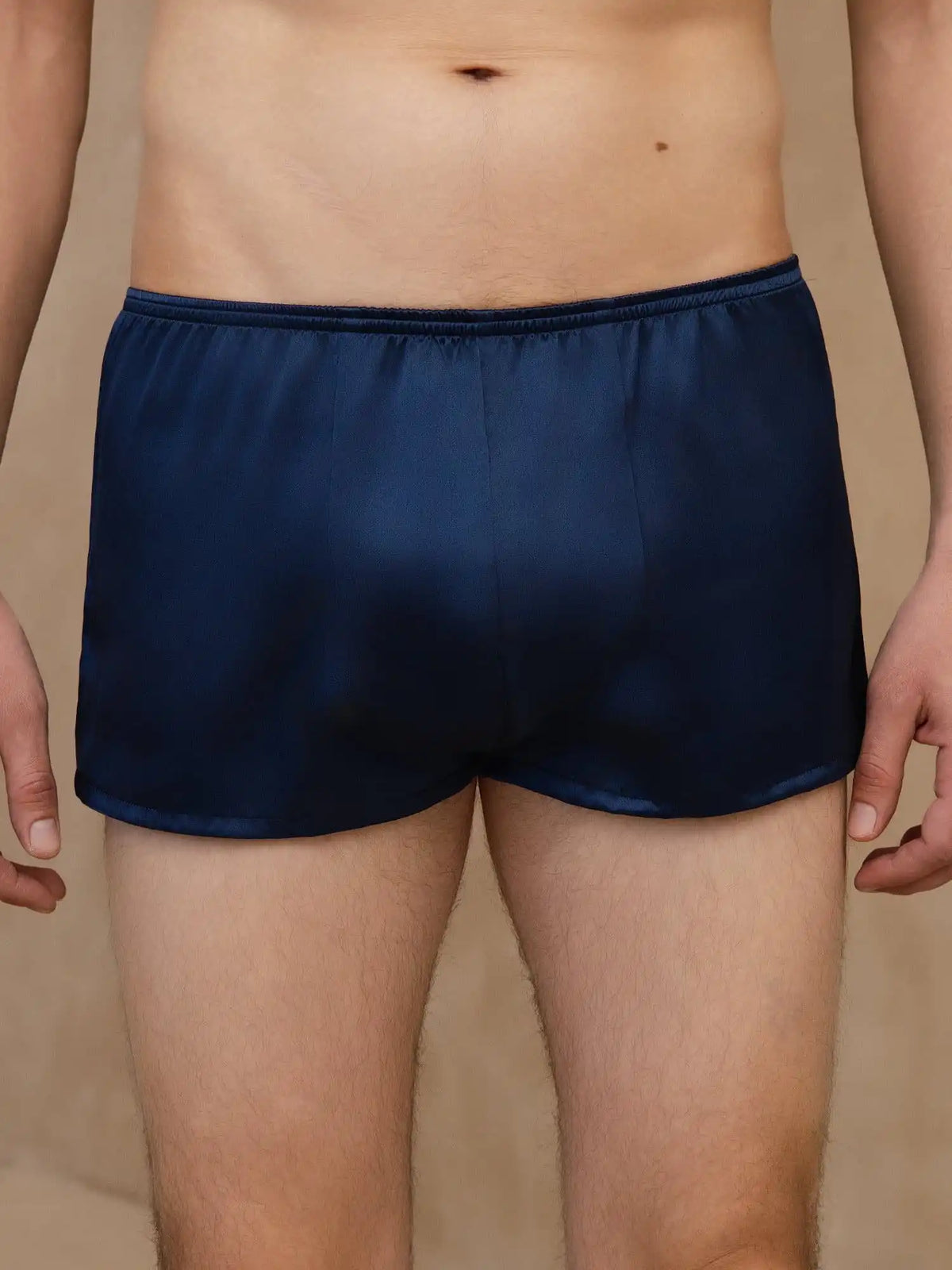 100% Mulberry Silk Men‘s Ultra Soft Comfy Boxer Underwear