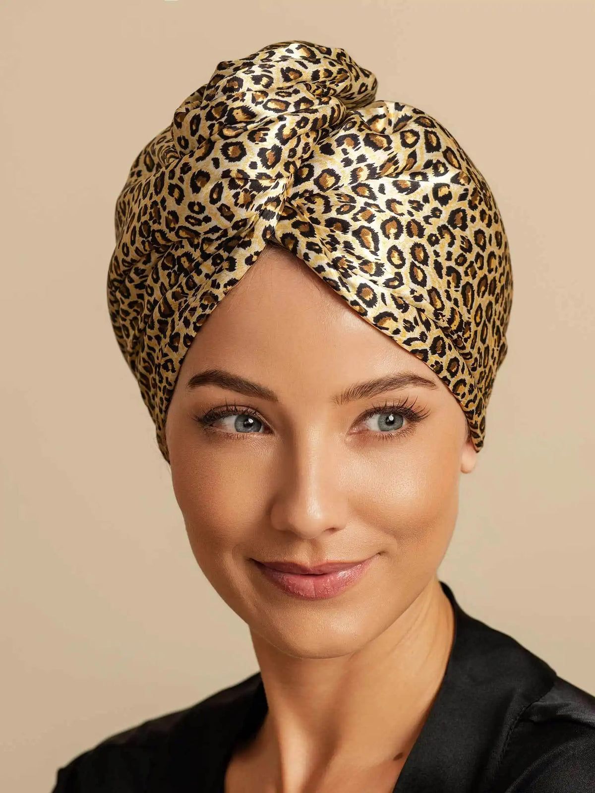 100% Mulberry Silk Double-Sided Hair Towel Wrap – Quick Dry, Frizz Free & Gentle on Hair