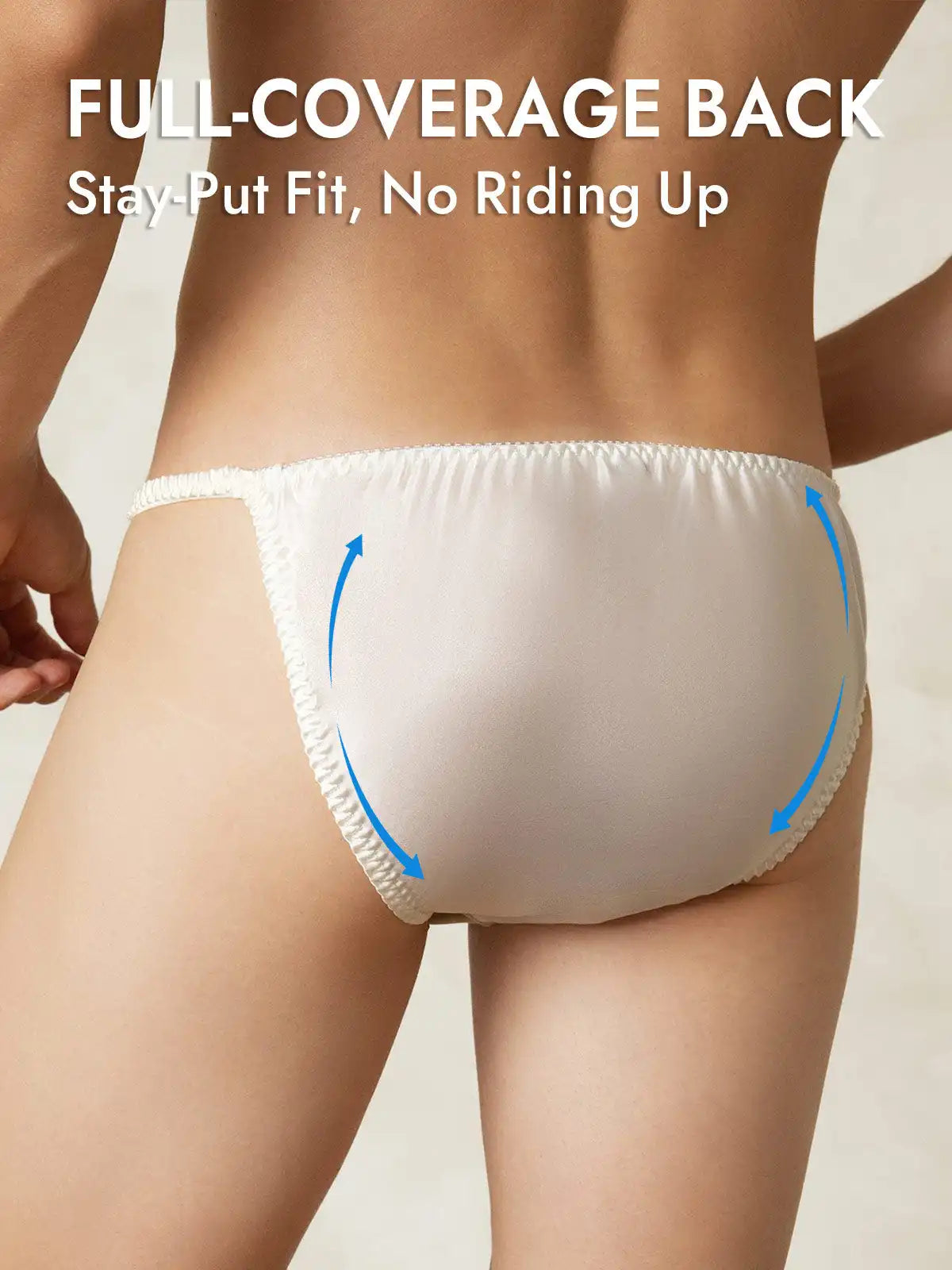 100% Mulberry Silk String Men's Underwear