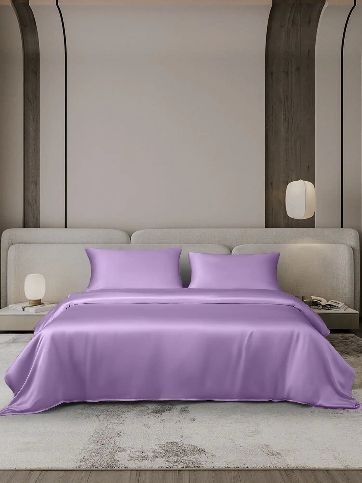 19Momme 3Pcs Silk Set Duvet Cover+2x Pillowcases