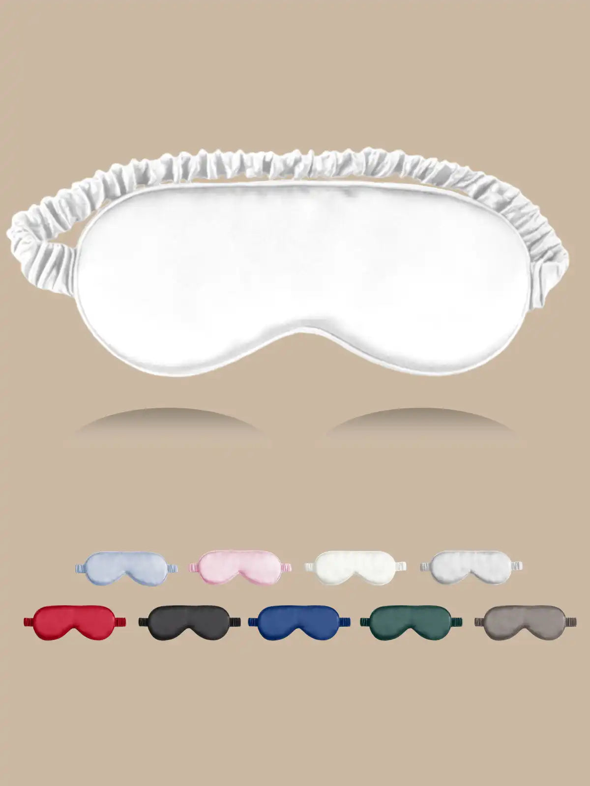 100% Mulberry Silk Sleep Eye Mask with Elastic Band