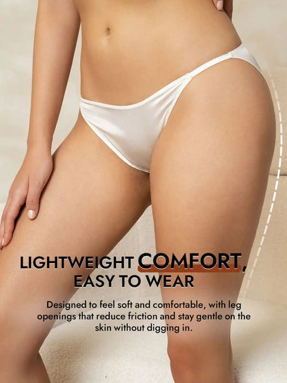 19Momme Silk Low-Waist String Brief Panty