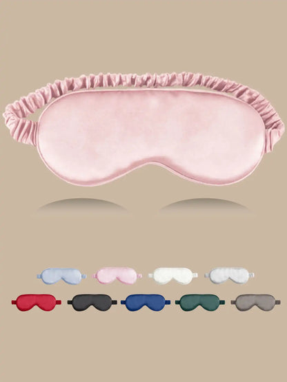 100% Mulberry Silk Sleep Eye Mask with Elastic Band
