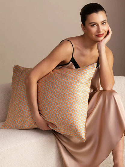19 Momme Artistic Printed 100% Mulberry Silk Pillowcase – Envelope Closure