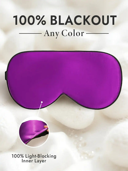 100% Mulberry Silk Elastic Band Sleep Eye Mask