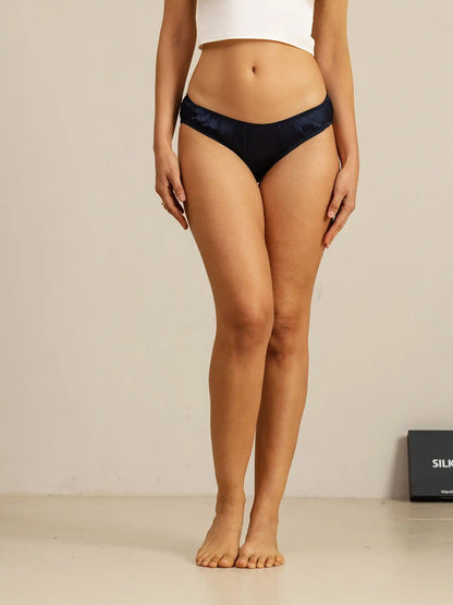 100% Mulberry Silk Briefs Comfy Breathable Panty
