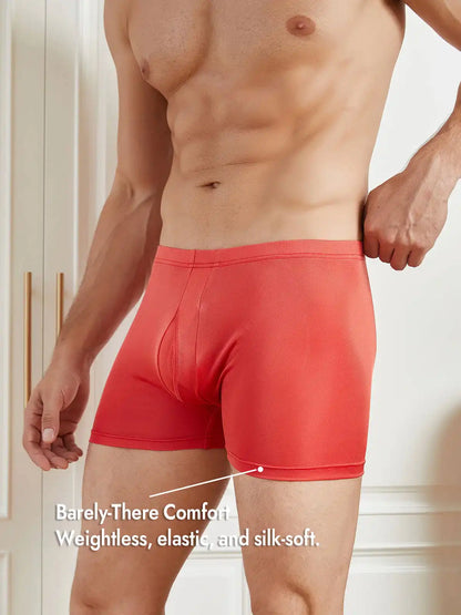100% Mulberry Silk Mens Underwear with Front Opening