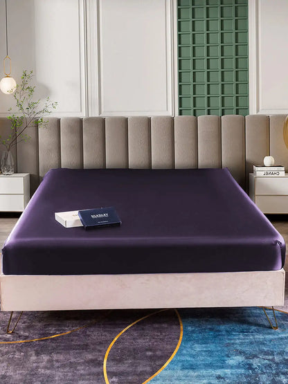 22Momme Mulberry Silk Seamless Fitted Sheet