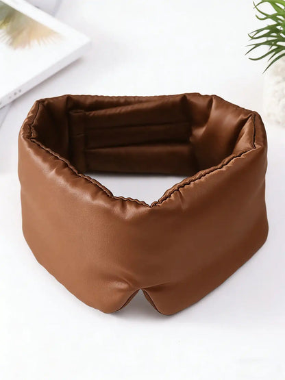 100% Mulberry Silk One Piece Silk Sleep Eye Mask With Velcro