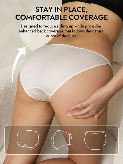 19Momme Silk Low-Waist String Brief Panty