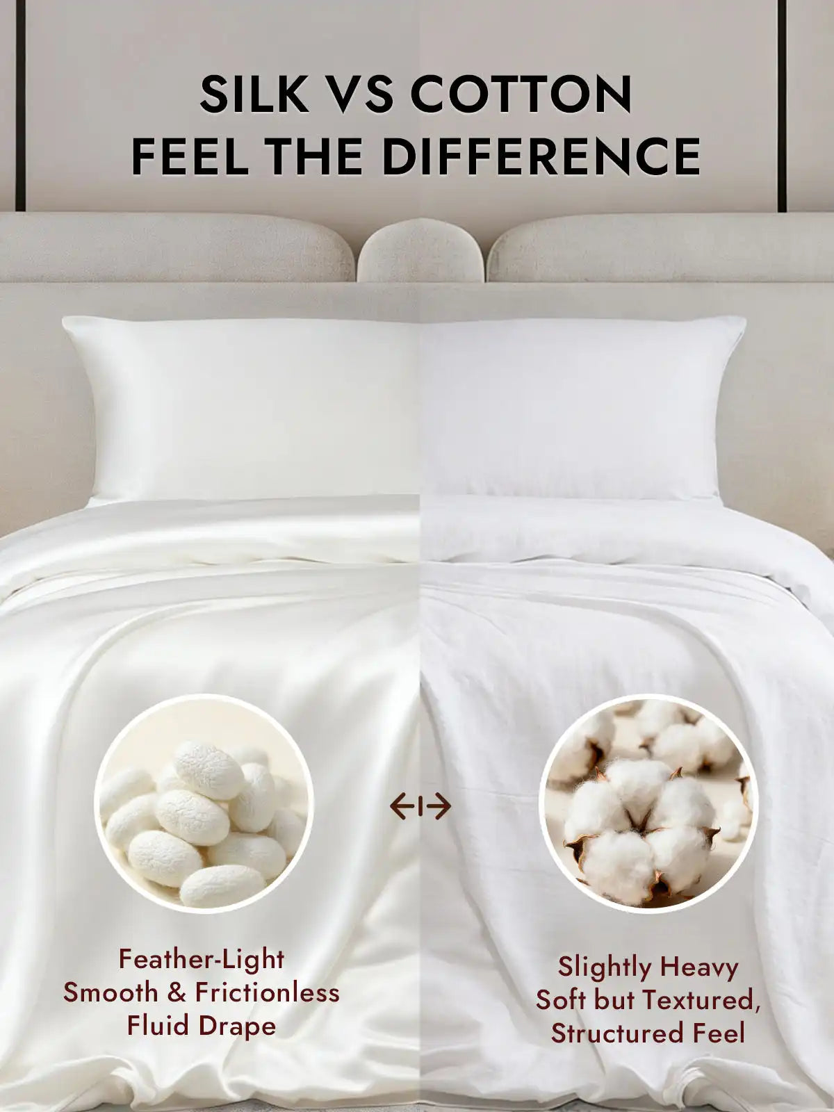 25Momme Mulberry Silk Seamless Duvet Cover (WITHOUT PILLOWCASES)
