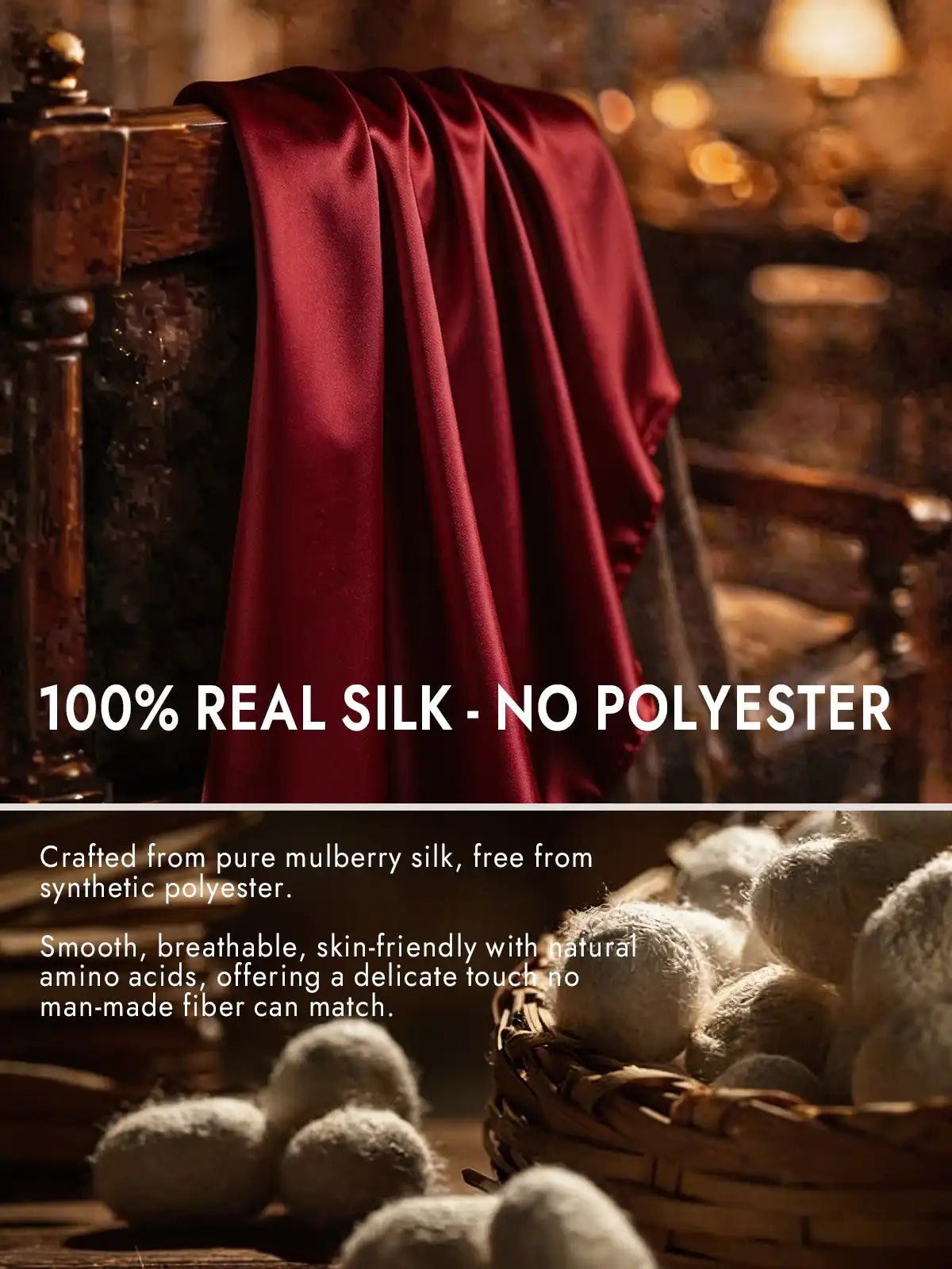100% Mulberry Silk Long Scarf/Shawl 170x53cm