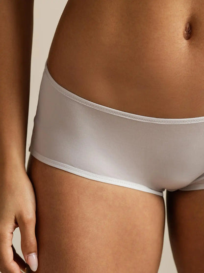 100% Mulberry Silk Comfort Casual Hipster Boyshort Panty