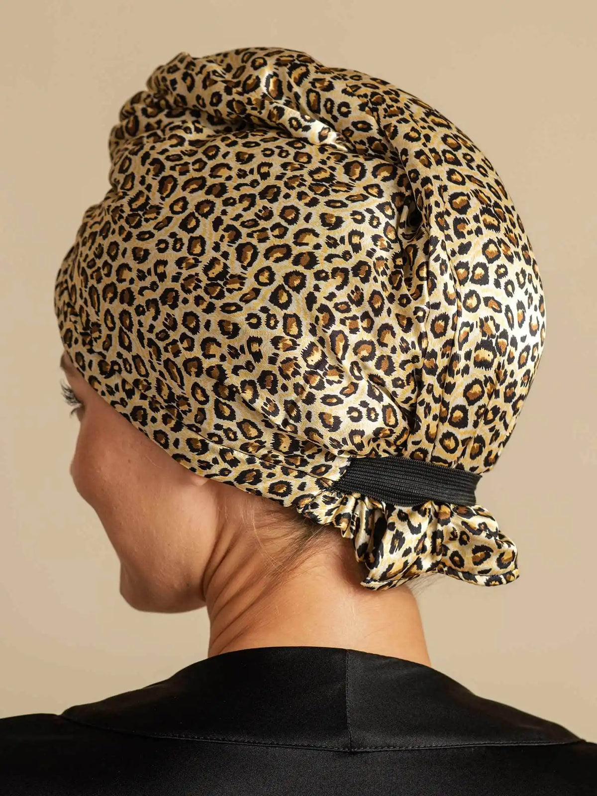 100% Mulberry Silk Double-Sided Hair Towel Wrap – Quick Dry, Frizz Free & Gentle on Hair