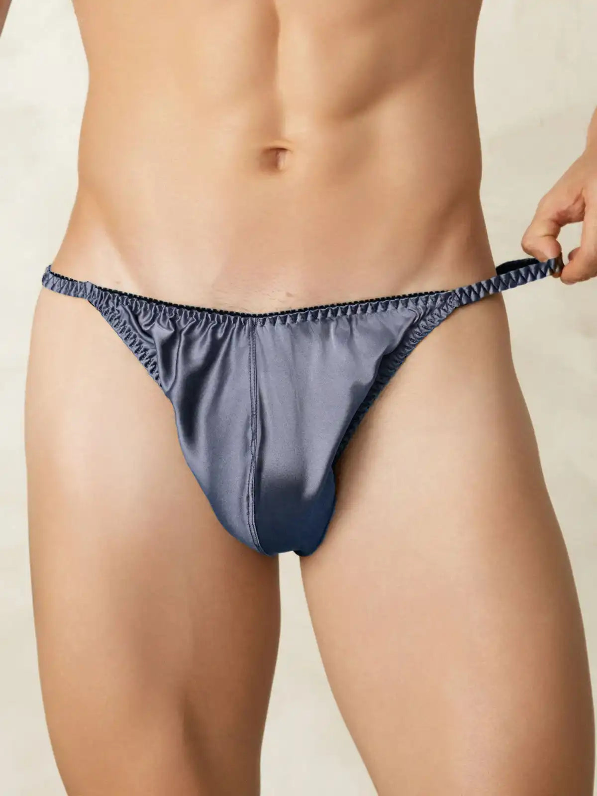 100% Mulberry Silk String Men's Underwear