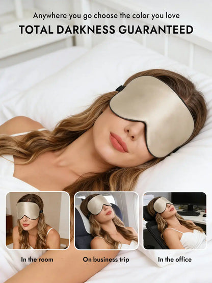 100% Mulberry Silk Elastic Band Sleep Eye Mask