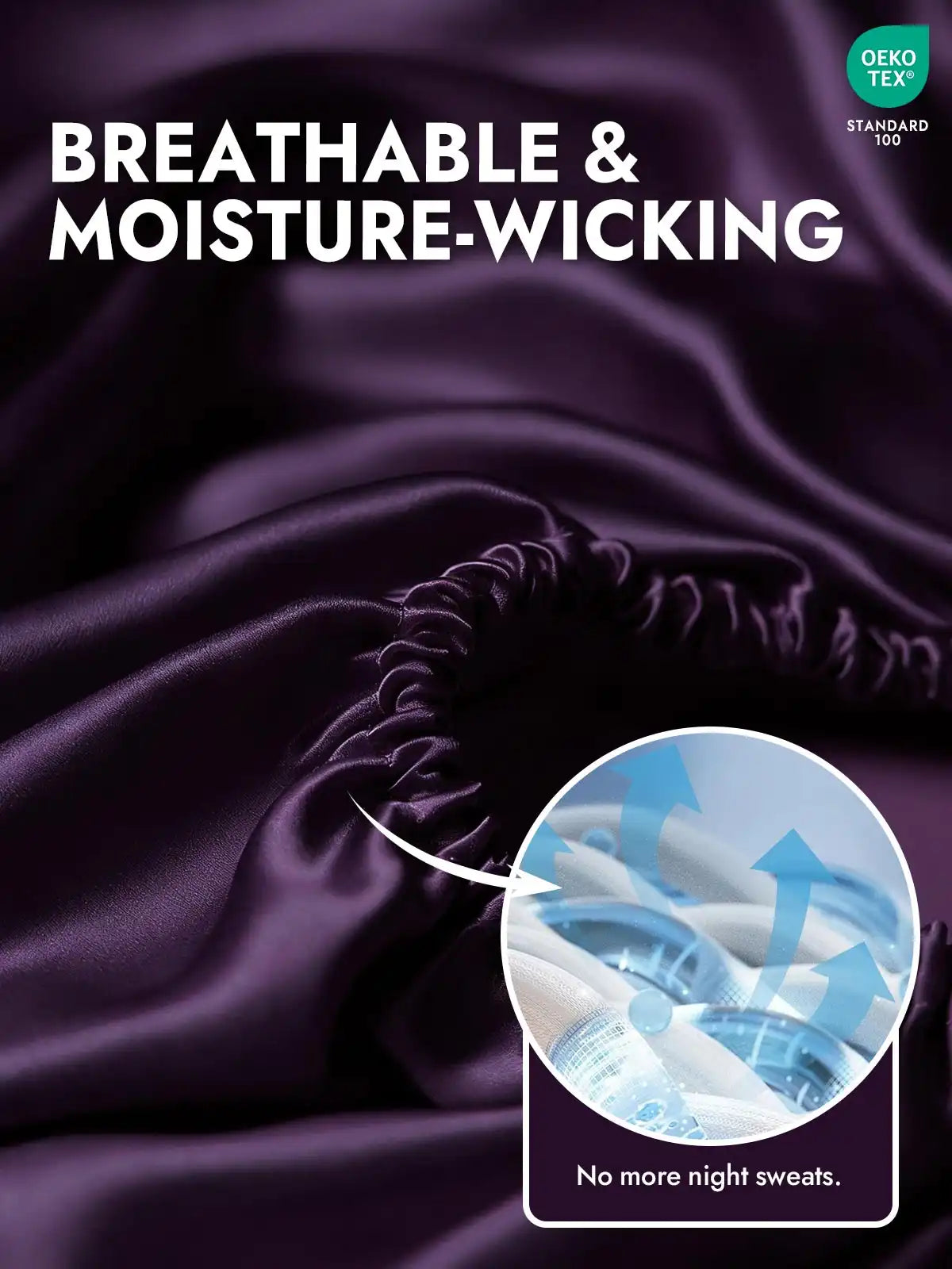 25Momme Mulberry Silk Seamless Fitted Sheet