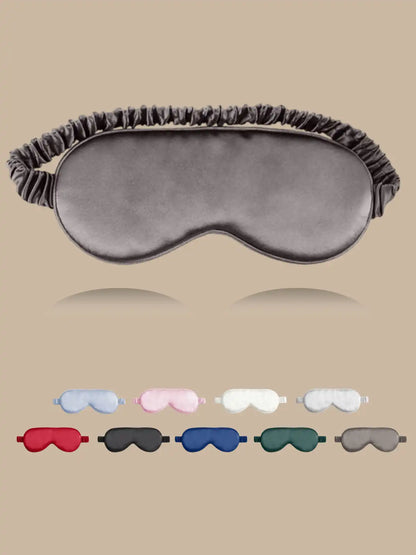 100% Mulberry Silk Sleep Eye Mask with Elastic Band