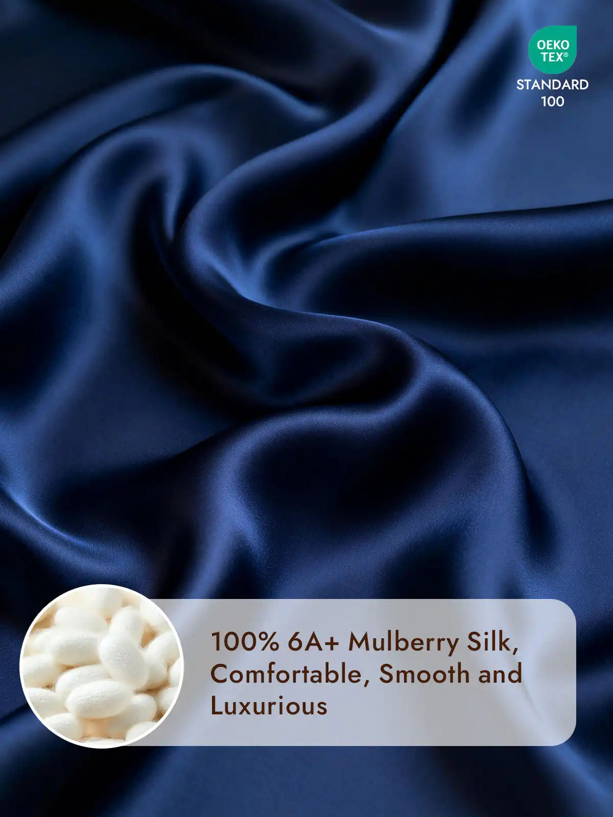 25Momme Mulberry Silk Seamless Duvet Cover (WITHOUT PILLOWCASES)