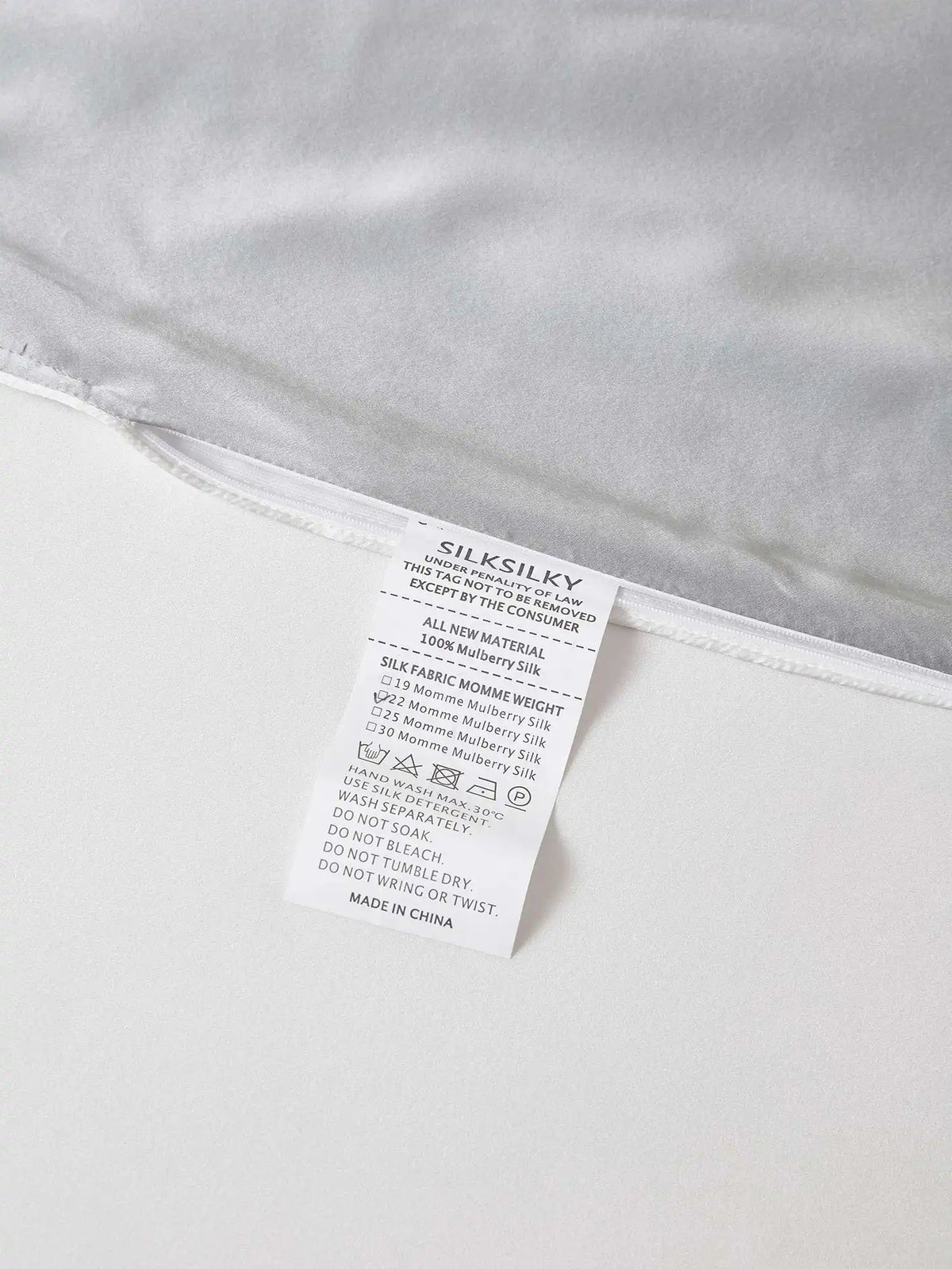 22Momme 3Pcs Silk Set Fitted Sheet+2x Pillowcases