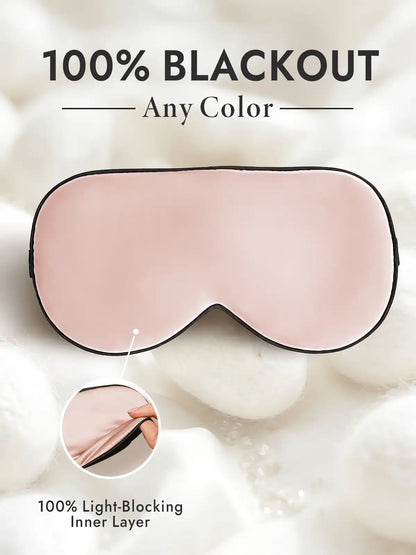 100% Mulberry Silk Elastic Band Sleep Eye Mask