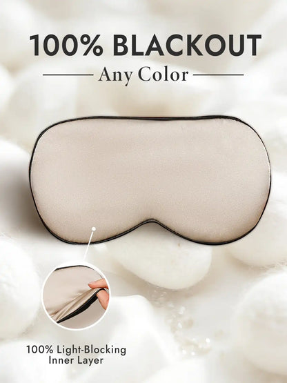 100% Mulberry Silk Elastic Band Sleep Eye Mask